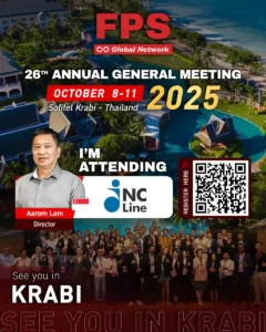 Read more about the article We’re excited to welcome Aaron Lam from JNC LINE (Singapore) to the 26th FPS Global Conference in Krabi!