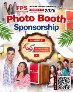 Read more about the article 📣 Sponsor Announcement: VIETWORLD STANDARD SUPPLY CHAIN (VWS) Vietnam – Official Photo Booth Sponsorship of the 26th FPS Global Conference