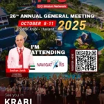 We’re excited to welcome Seshan Janik from Navigators Shipping & Logistica 🇦🇪 to the 26th FPS Global Conference in Krabi! 🌟