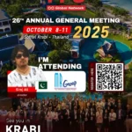 We’re excited to welcome Mr. Siraj Ali from M.A.Z Shipping& Consolidations Services (PVT) LTD (MR Group) 🇵🇰 to the 26th FPS Global Conference in Krabi! 🌟