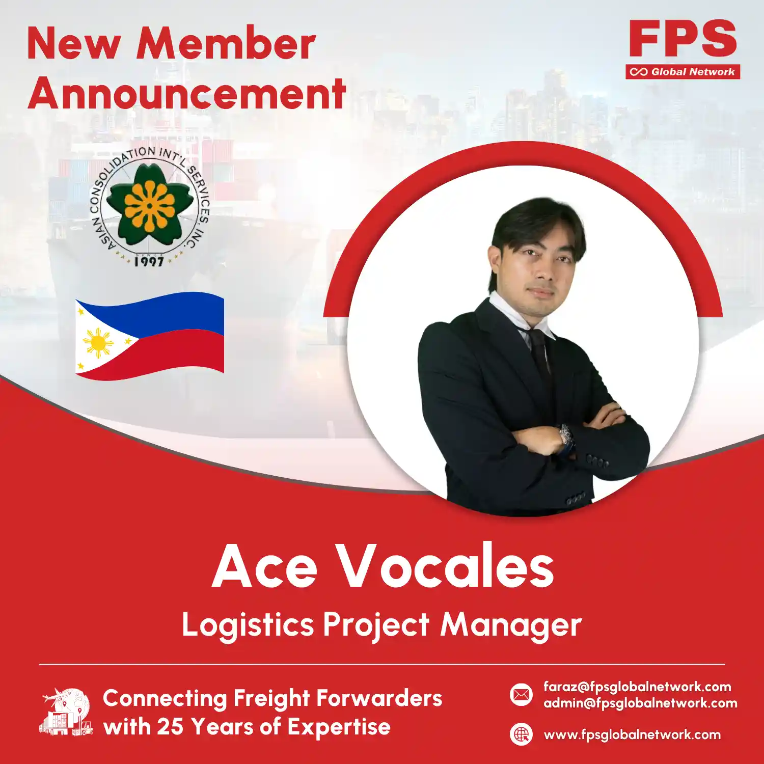 Read more about the article 🌏 New Member Announcement: Welcoming Asian Consolidation International Services from the Philippines