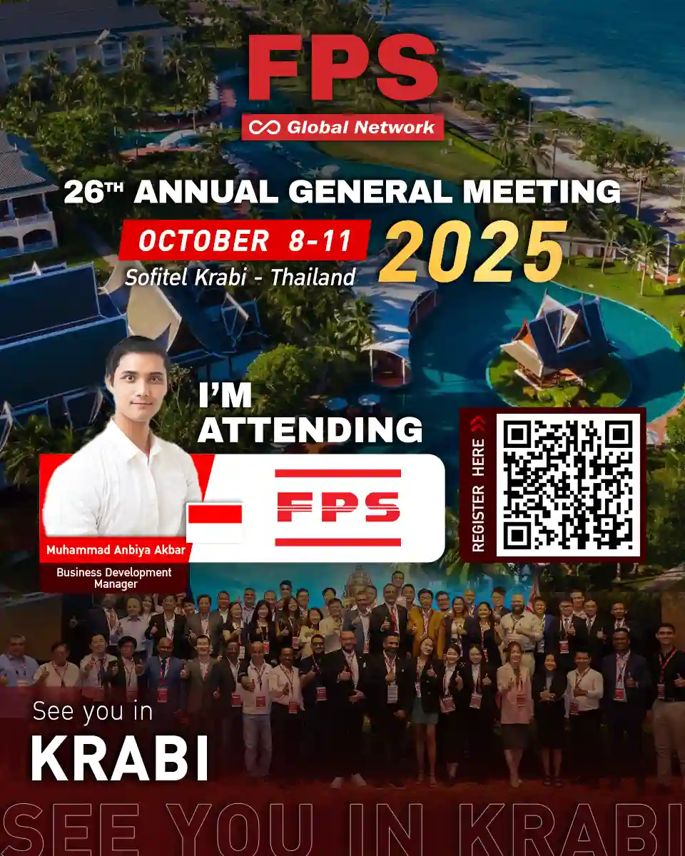 You are currently viewing We’re excited to welcome Mr. Muhammad Anbiya Akbar from FPS Indonesia to the 26th FPS Global Conference in Krabi! 🌟