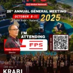 We’re excited to welcome Mr. Iskandar Zulkarnain from FPS Indonesia to the 26th FPS Global Conference in Krabi! 🌟