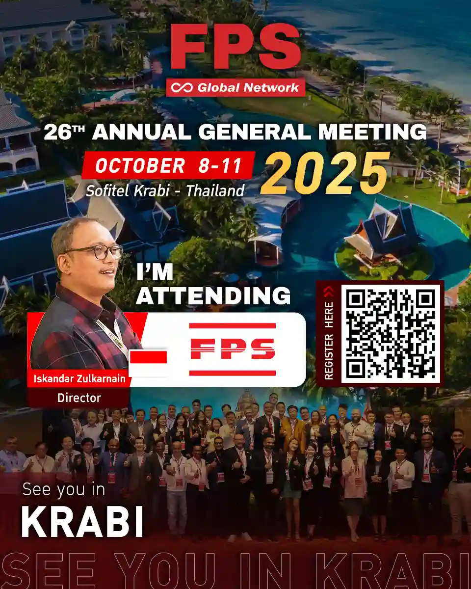 You are currently viewing We’re excited to welcome Mr. Iskandar Zulkarnain from FPS Indonesia to the 26th FPS Global Conference in Krabi! 🌟