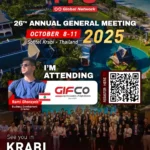 We’re excited to welcome Mr. Rami Ghorayeb from Ghorayeb International Freight Forwarding (Lebanon) 🇱🇧 to the 26th FPS Global Conference in Krabi! 🌟