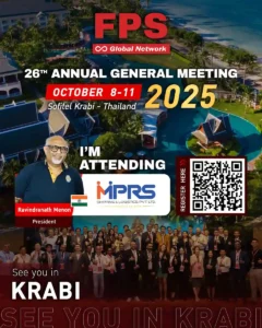 Read more about the article We’re excited to welcome Mr. Ravindranath Menon from MPRS Shipping & Logistics Pvt Ltd (India) 🇮🇳 to the 26th FPS Global Conference in Krabi! 🌟