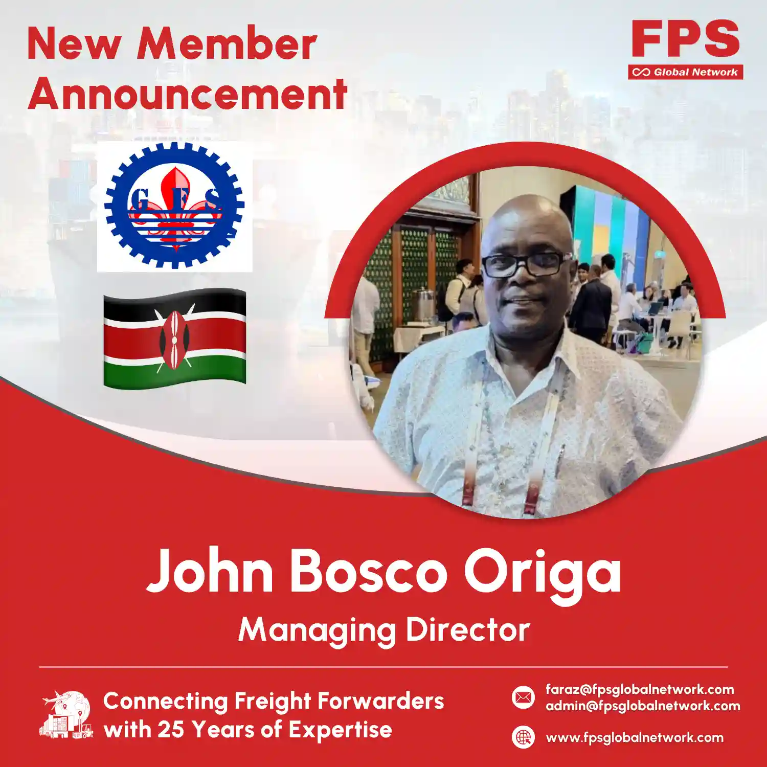 🌍 Welcome Genuine Freight Services Limited 🇰🇪 to FPS Global Network! 🎉