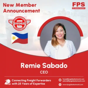 Read more about the article 🌍 Welcome Global Safety Cargo Freight Inc. 🇵🇭 to FPS Global Network! 🎉