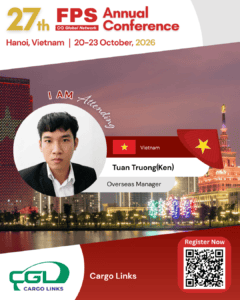 Read more about the article Tuan Truong (Ken) from Cargo Links, Vietnam Confirmed for 27th FPS Global Hanoi 2026