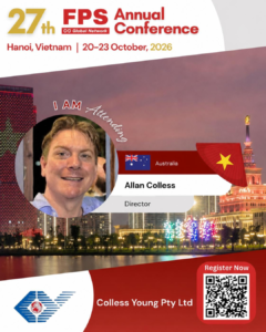 Read more about the article Allan Colless from Colless Young, Australia Confirmed for 27th FPS Global Hanoi 2026