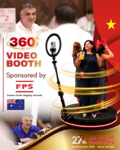 Read more about the article Famous Pacific Shipping (Australia) announced as 360 Video Booth Sponsor for 27th FPS Global Hanoi 2026